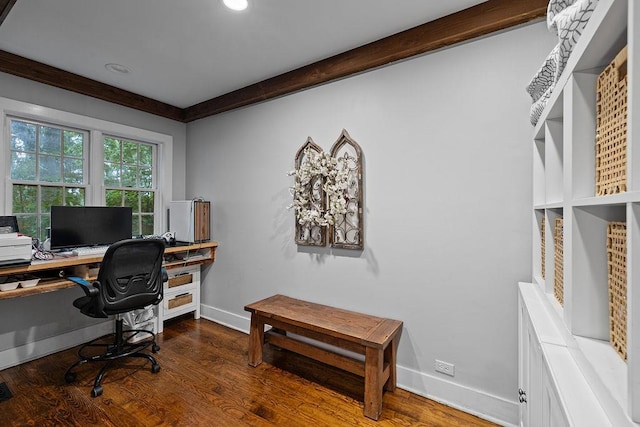 41 River Rd, Nyack, NY 10960 - office space featuring wood finished floors and recessed lighting