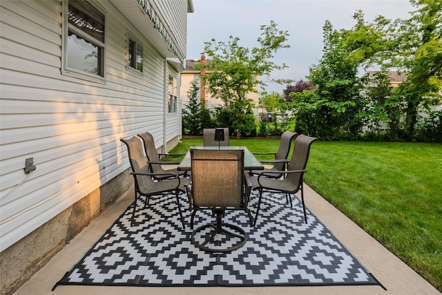 2508 Centre Ave, Bellmore, NY 11710 - view of patio / terrace with outdoor dining space