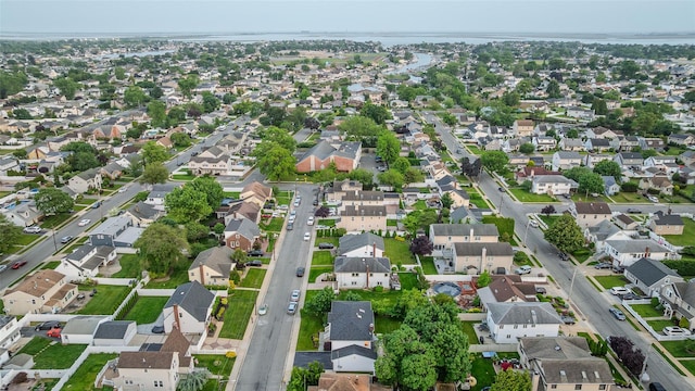 2508 Centre Ave, Bellmore, NY 11710 - aerial view of property and surrounding area with nearby suburban area