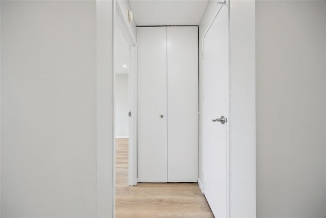 2 Bay Club Dr Unit 3P, Bayside, NY 11360 - hallway with light wood finished floors