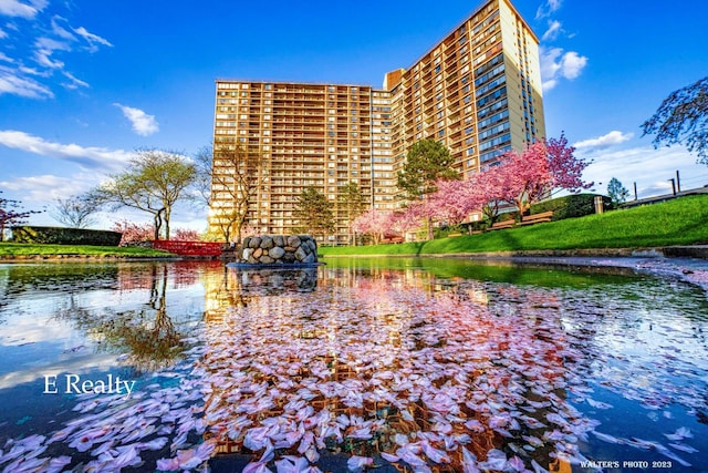 2 Bay Club Dr Unit 3P, Bayside, NY 11360 - view of building exterior featuring a water view