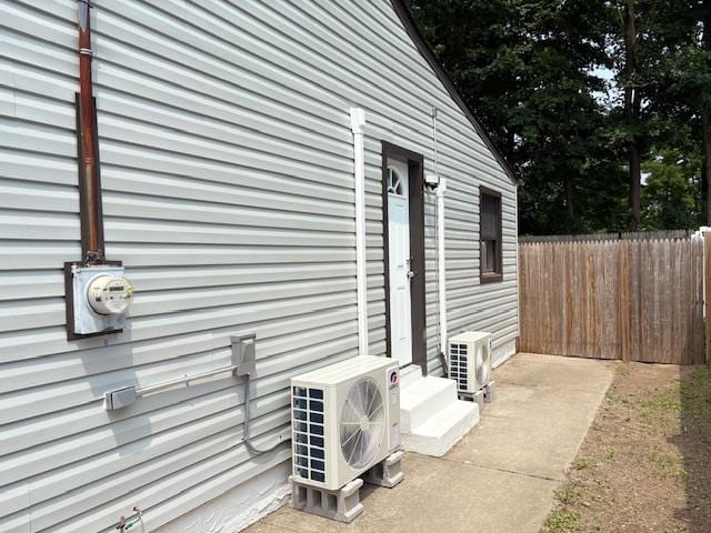 747 Janos Ln, West Hempstead, NY 11552 - view of property exterior featuring a cooling unit