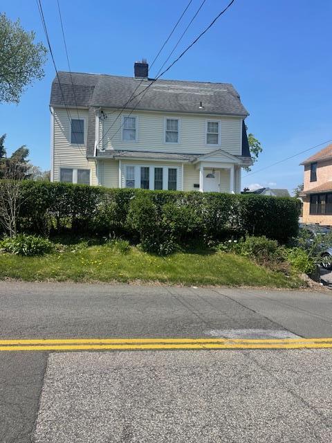 60 Hartsdale Rd, Elmsford, NY 10523 - view of front facade featuring a chimney