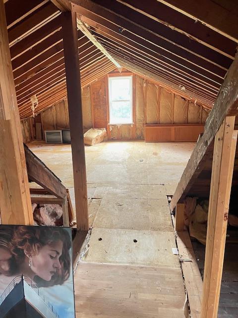 60 Hartsdale Rd, Elmsford, NY 10523 - view of unfinished attic