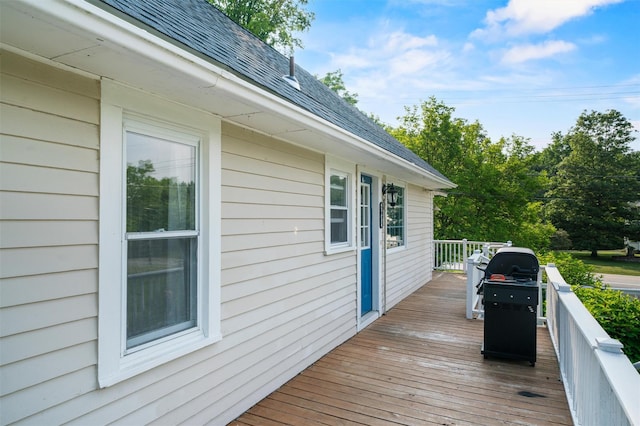 2031 Rte 302, Circleville, NY 10919 - wooden deck featuring a grill