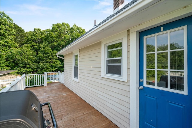 2031 Rte 302, Circleville, NY 10919 - view of wooden deck