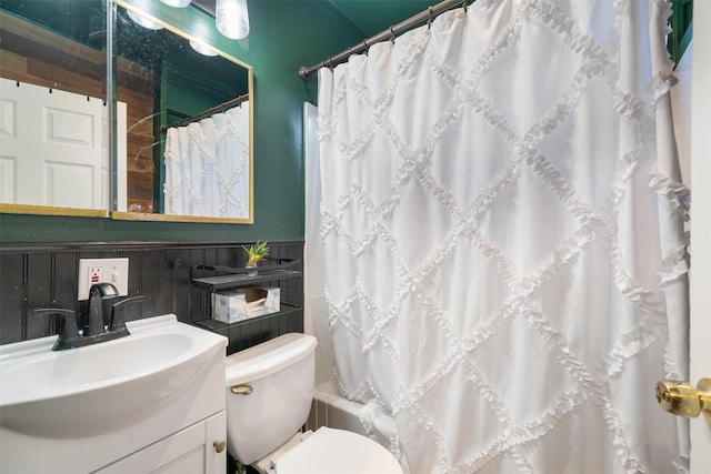 2031 Rte 302, Circleville, NY 10919 - full bathroom featuring vanity and shower / tub combo with curtain