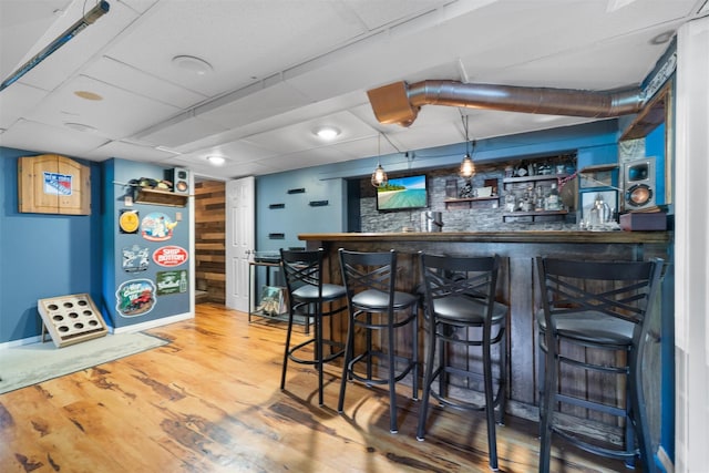 2031 Rte 302, Circleville, NY 10919 - indoor wet bar featuring wood finished floors