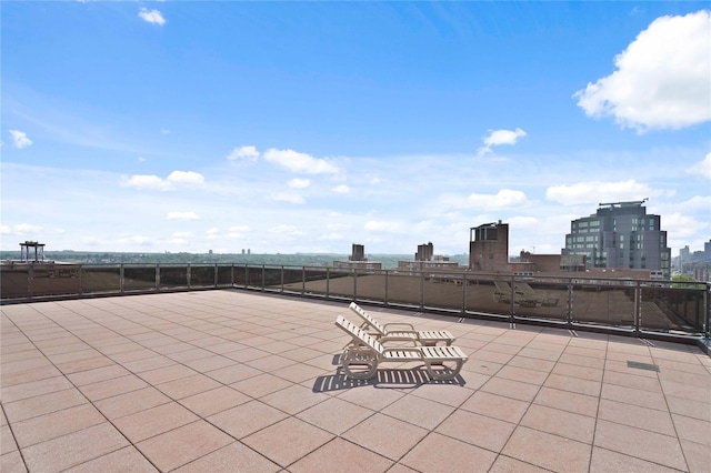 70-20 108th St Unit 5P, Forest Hills, NY 11375 - view of patio / terrace featuring a view of city
