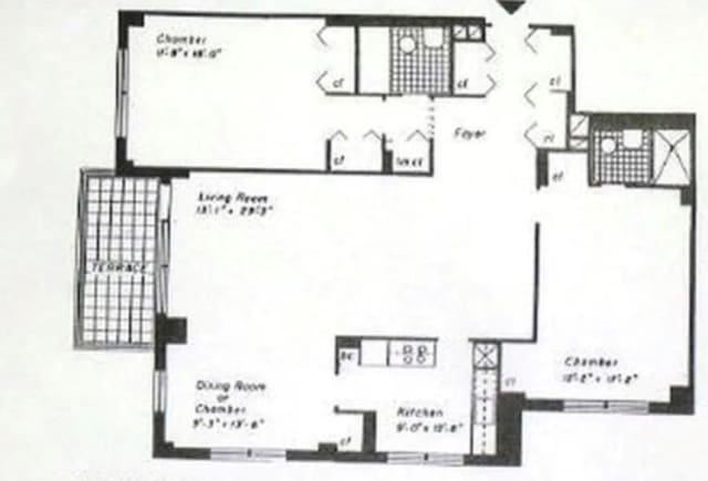 70-20 108th St Unit 5P, Forest Hills, NY 11375 - view of floor plan / room layout