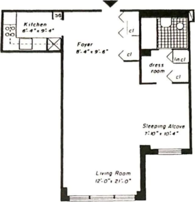 70-20 108th St Unit 5P, Forest Hills, NY 11375 - view of room layout