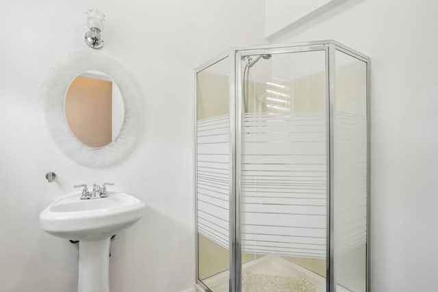 223 Warburton Ave, Yonkers, NY 10701 - bathroom featuring a shower stall