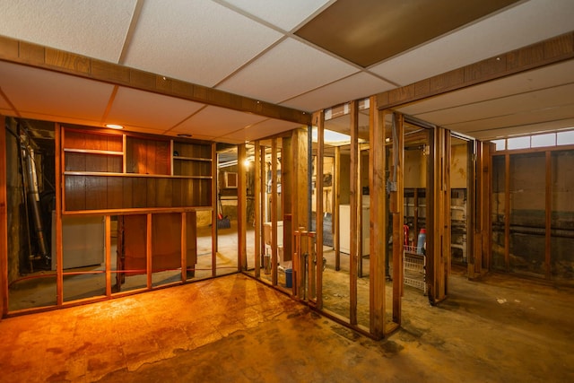 40-29 201st St Unit A, B, C, Bayside, NY 11361 - unfinished basement with washer / dryer