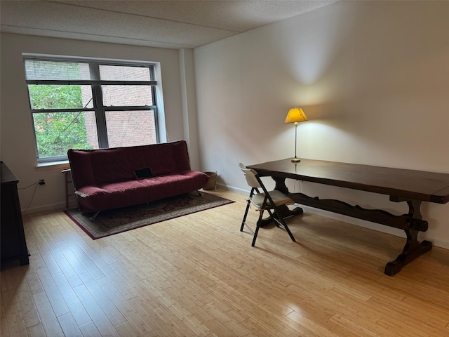 837 Washington Ave Unit 3A, Bronx, NY 10451 - office area featuring light wood-style floors and baseboards