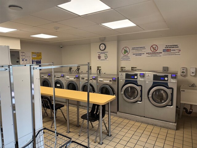 837 Washington Ave Unit 3A, Bronx, NY 10451 - shared laundry room with separate washer and dryer