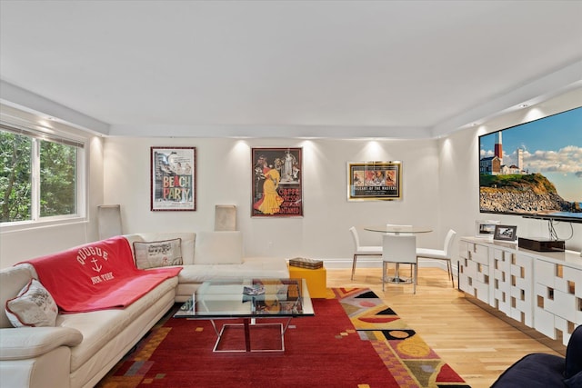 41 Park Cir, Quogue, NY 11959 - living room featuring wood finished floors