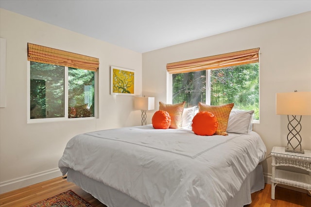 41 Park Cir, Quogue, NY 11959 - bedroom with wood finished floors and baseboards