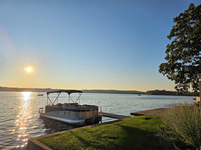 5 Rose Ests Unit 2, Walden, NY 12586 - dock featuring a water view