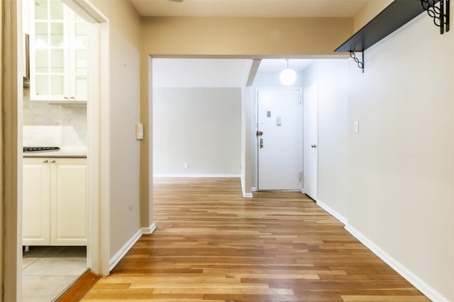 325 Palmer Ter Unit 1D, Mamaroneck, NY 10543 - hall featuring light wood-style flooring