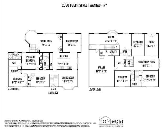 2080 Beech St, Wantagh, NY 11793 - view of room layout