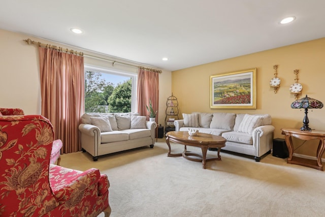3 Hoyt Ct, Stony Point, NY 10980 - living room with light carpet and recessed lighting