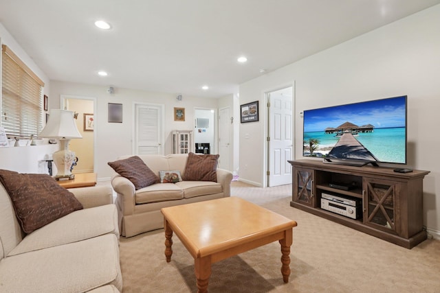3 Hoyt Ct, Stony Point, NY 10980 - living room with recessed lighting and light carpet