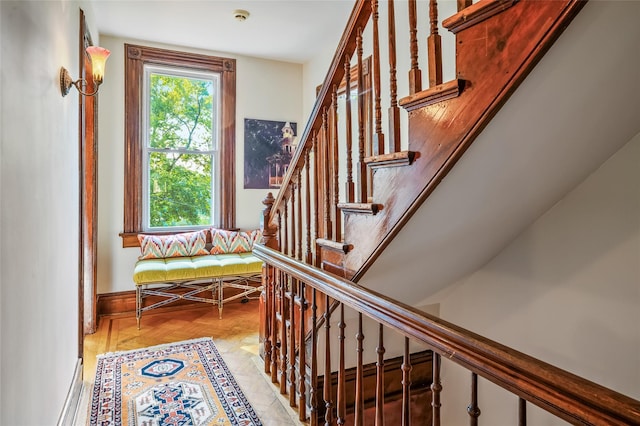 33 Ridge Rd, Ardsley, NY 10502 - entryway featuring baseboards and stairs