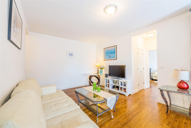 6109 39th Ave Unit J3, Woodside, NY 11377 - living room with light wood finished floors