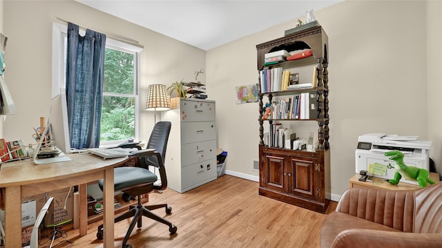 7 Kings Ln, Montrose, NY 10548 - office featuring light wood-style floors and baseboards
