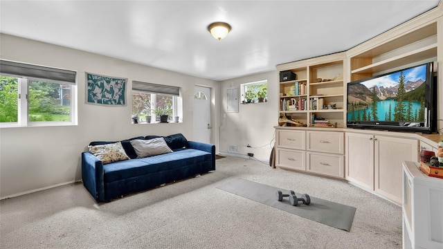 7 Kings Ln, Montrose, NY 10548 - living room featuring light colored carpet