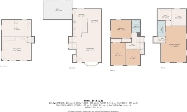 7 Kings Ln, Montrose, NY 10548 - view of floor plan / room layout