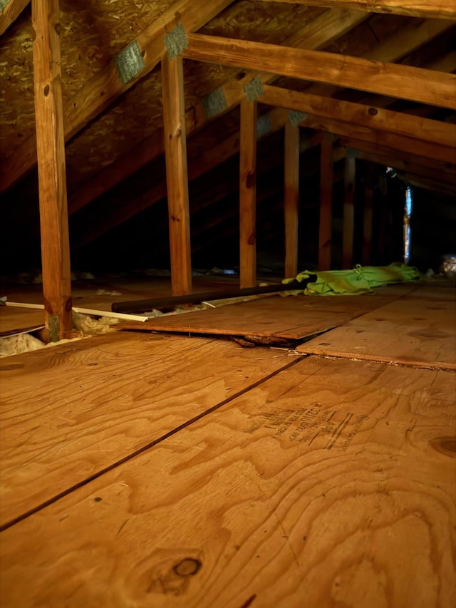 1012 Skyline Dr, Coram, NY 11727 - view of unfinished attic