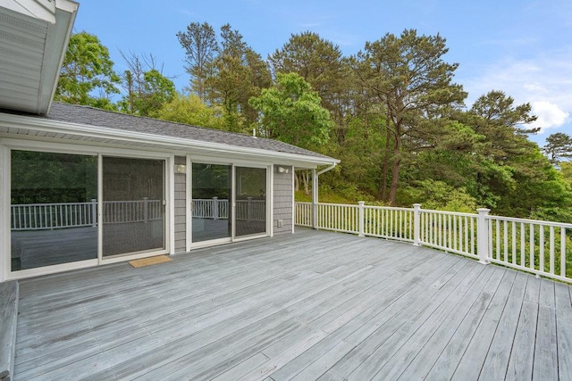 542 Montauk Hwy, Southampton, NY 11968 - view of wooden deck