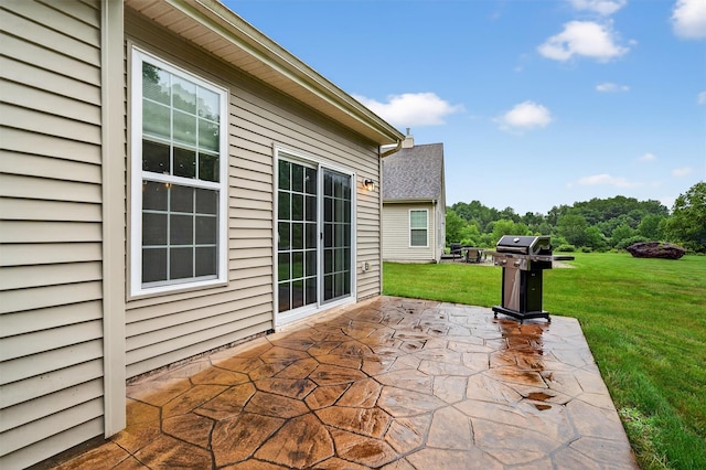 84 Jasmine Dr, Middletown, NY 10940 - view of patio featuring grilling area