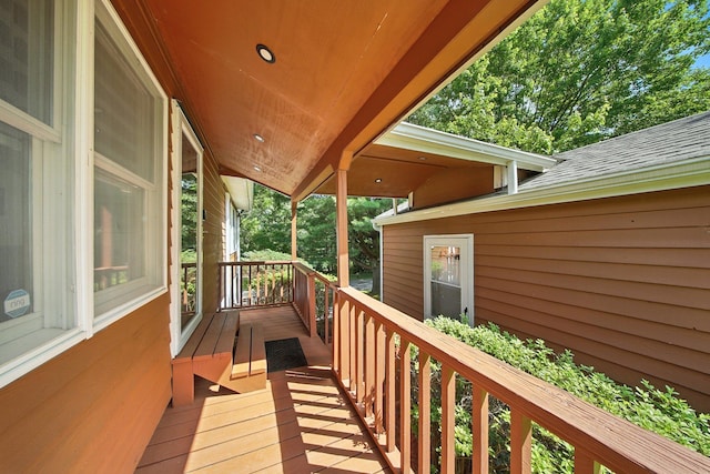 2 Woodland Way N, Ellenville, NY 12428 - view of wooden porch