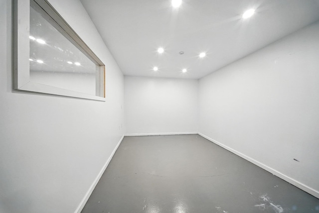 2 Woodland Way N, Ellenville, NY 12428 - spare room featuring concrete floors and recessed lighting