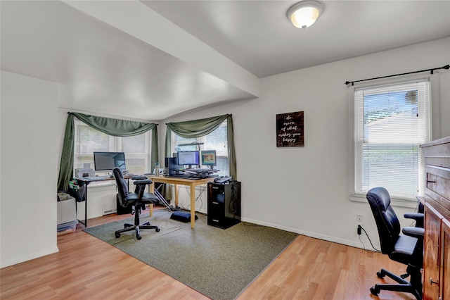 178 Magnolia Dr, Mastic Beach, NY 11951 - office space with wood finished floors