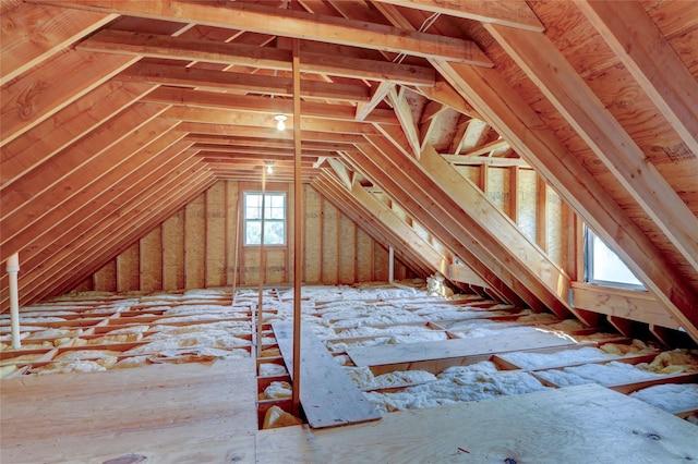 178 Magnolia Dr, Mastic Beach, NY 11951 - view of unfinished attic