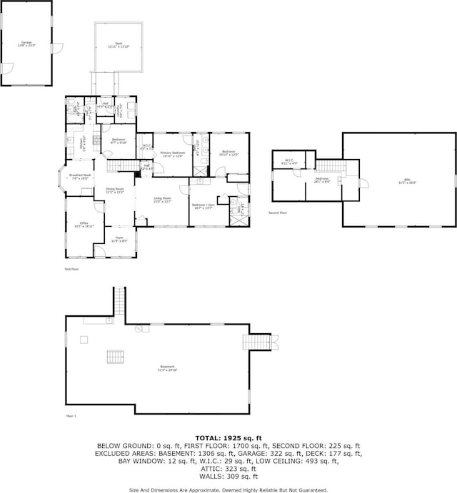 178 Magnolia Dr, Mastic Beach, NY 11951 - view of home floor plan