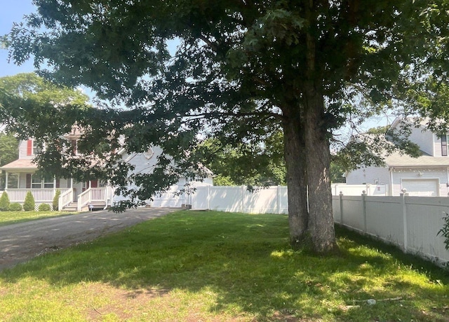 85 Patchogue Ave, Mastic, NY 11950 - view of yard featuring driveway