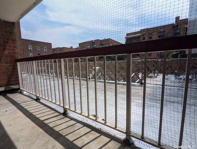 136-24 Maple Ave Unit 3B, Flushing, NY 11355 - view of balcony