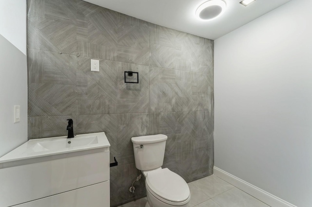 237 Linden Ave, Westbury, NY 11590 - bathroom with vanity and tile patterned flooring