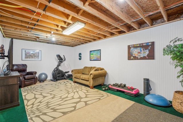 38 Southview Ct, Poughkeepsie, NY 12603 - exercise room with carpet floors