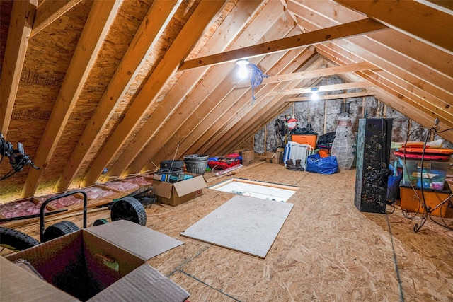 38 Southview Ct, Poughkeepsie, NY 12603 - view of unfinished attic