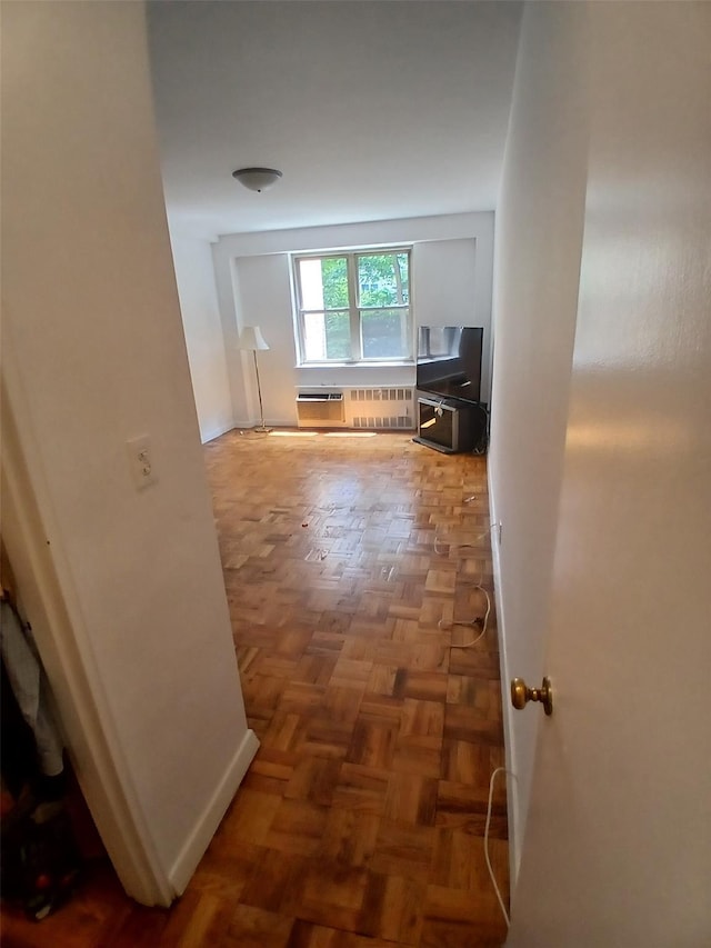 72 Pondfield Rd W Unit 2F, Bronxville, NY 10708 - hallway with radiator heating unit