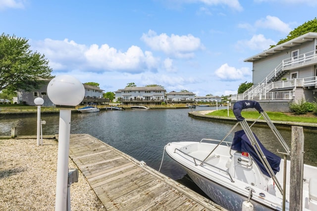 35 Library Ave Unit 8X, Westhampton Beach, NY 11978 - dock area featuring a water view