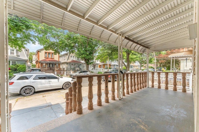 4216 Wickham Ave, Bronx, NY 10466 - view of patio / terrace featuring a residential view