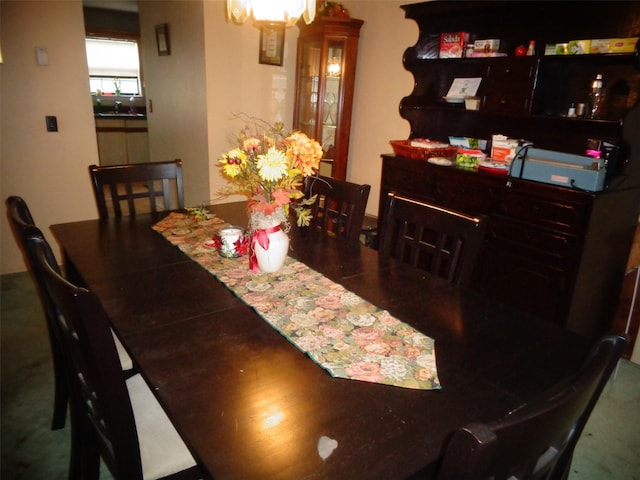 113 Camille Ln, East Patchogue, NY 11772 - dining room with a chandelier