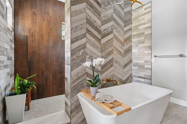 317 Old Mill Rd, Nissequogue, NY 11780 - full bathroom featuring a soaking tub