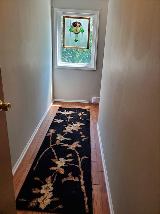 1106 Parkview Dr, Southfields, NY 10975 - hallway with light wood-style flooring and baseboard heating